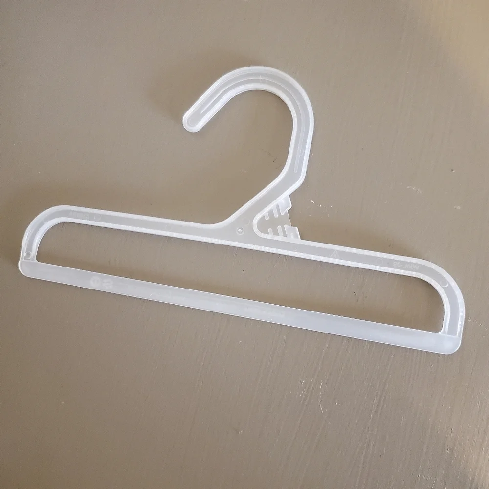 Six small hangers for scarves, ties, leggings, other small clothing, accessories